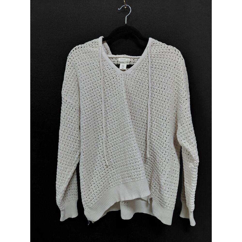 Artelier, Nicole Miller Knit Hoodie Sweater Size 1X-See Measurements